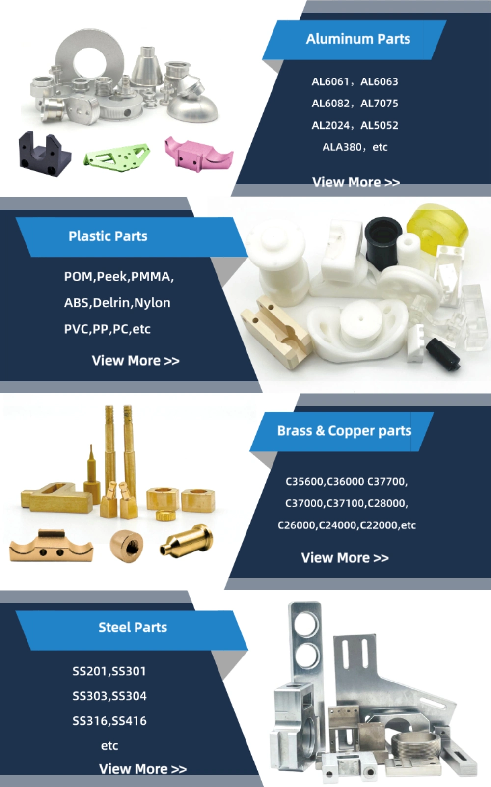 High Precision CNC Small Machining/Turning/Milling/Drilling Metal Parts Processing Spare Parts